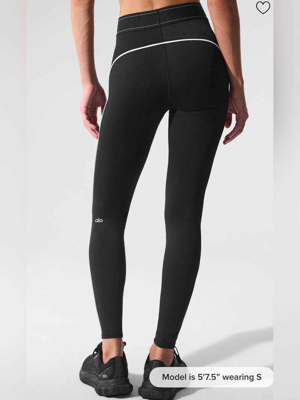 Alo Airlift High-waist suit up legging -M
Core Black -White